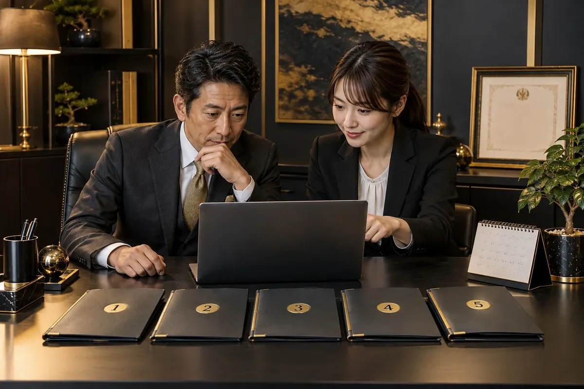 実務5ステップ