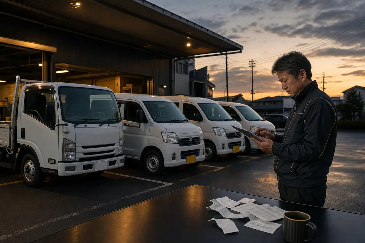 Claude Codeで社用車の燃料と走行の記録を整える！中小企業のための車両別の費用一覧づくりと一台あたりの負担を見える化する判断材料整理ガイド