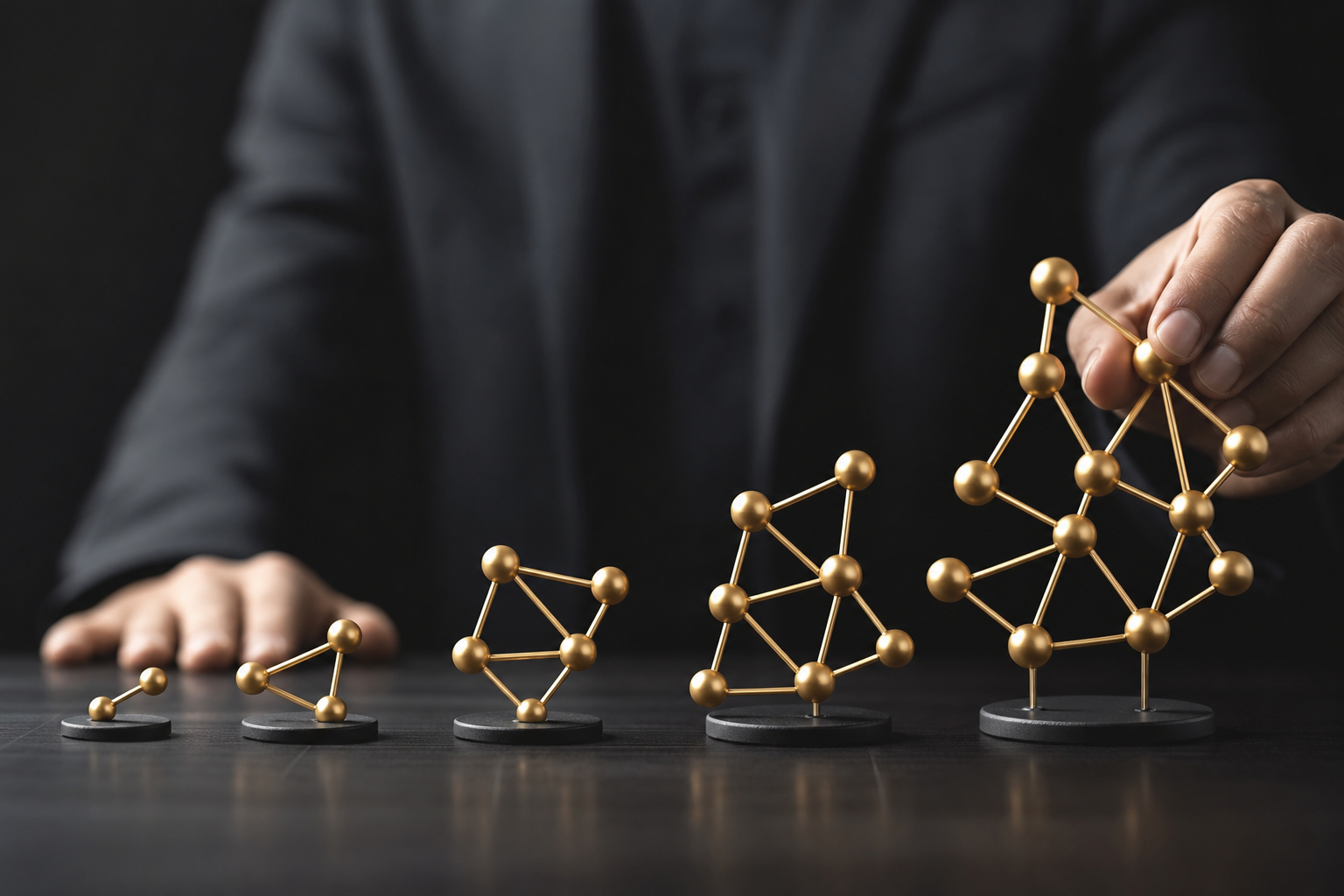 LinkedIn運用を小さく始めて広げる導入ステップのイメージ