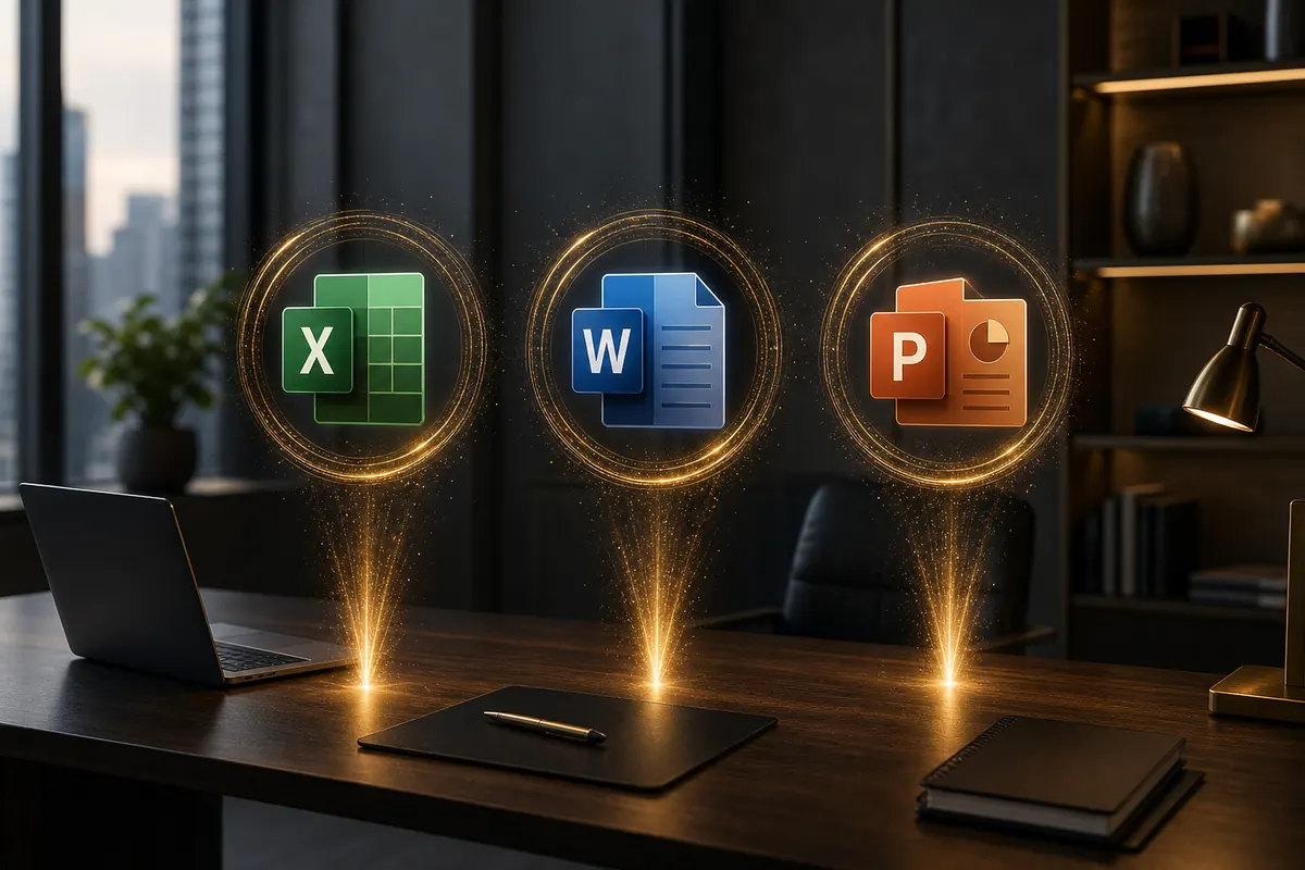 Excel・Word・PowerPointを横断するAIワークフロー